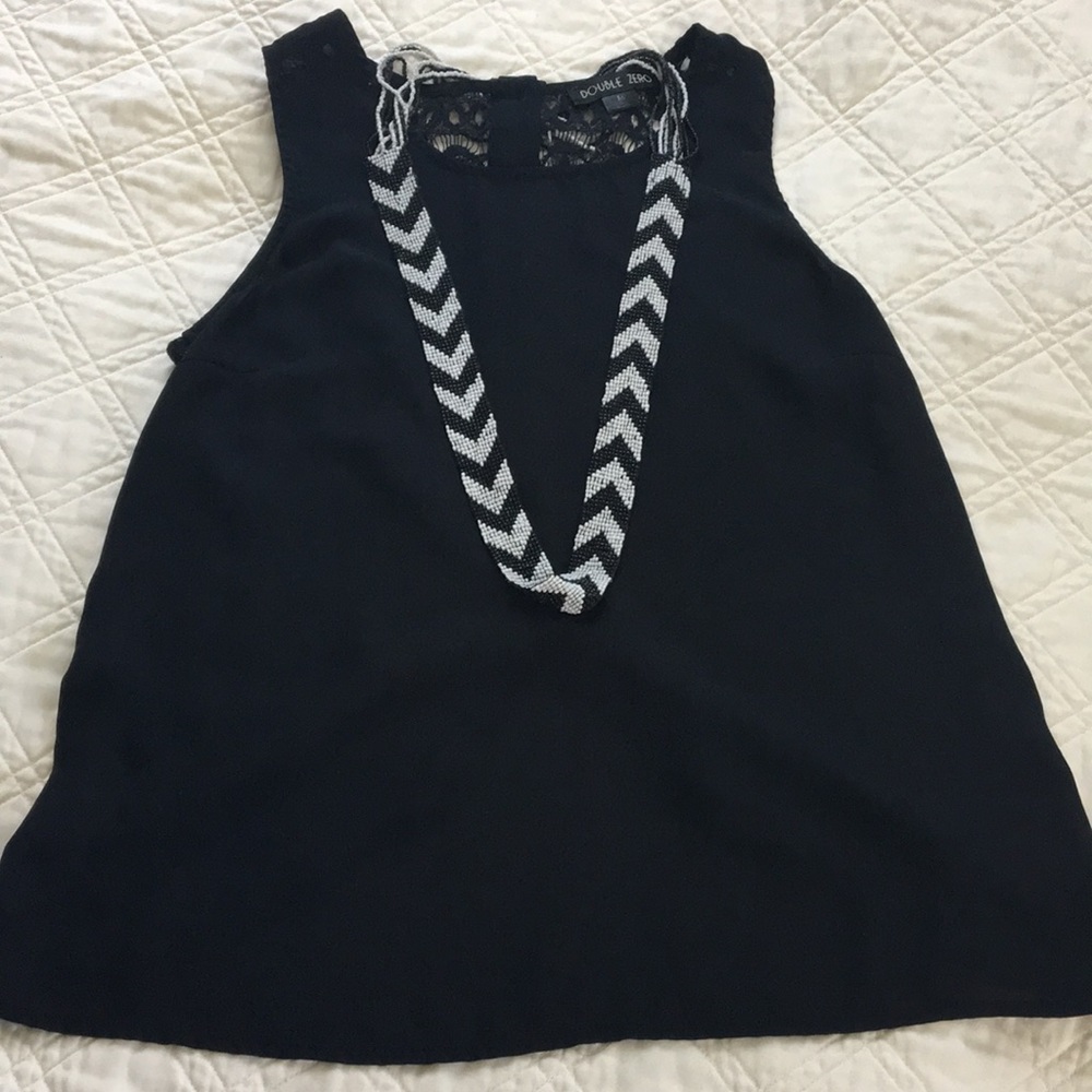 Sleek and sexy black tank top